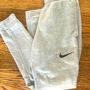 Nike Pro Gray Sweatpants, men’s small